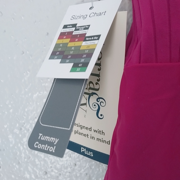 Terra & Sky 3X Pink Hipster Bikini Swim Bottoms NEW - Picture 5 of 7